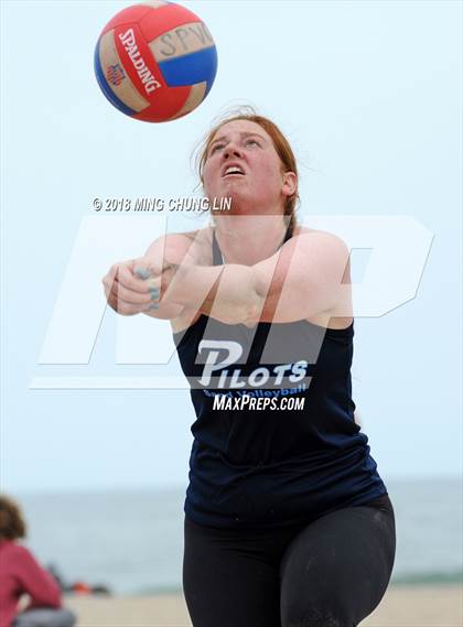 Thumbnail 1 in Academy of Our Lady of Peace vs. Branson (IBVL Competition Semifinal) photogallery.