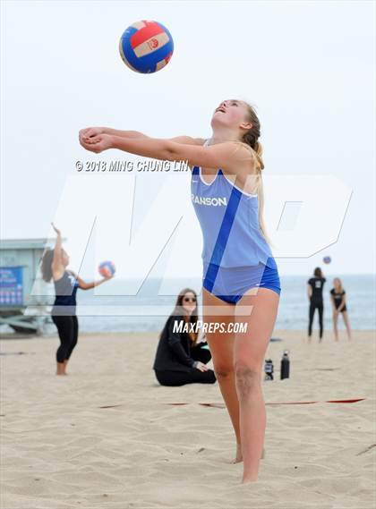 Thumbnail 2 in Academy of Our Lady of Peace vs. Branson (IBVL Competition Semifinal) photogallery.