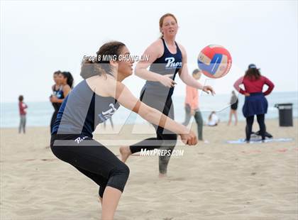 Thumbnail 2 in Academy of Our Lady of Peace vs. Branson (IBVL Competition Semifinal) photogallery.