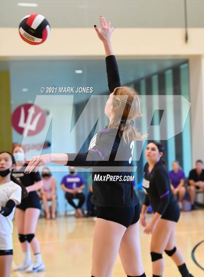 Thumbnail 3 in Rincon/University vs. Cactus (EPIC Tournament Chandler Prep Invite) photogallery.