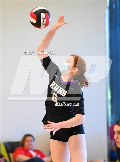 Thumbnail 3 in Rincon/University vs. Cactus (EPIC Tournament Chandler Prep Invite) photogallery.