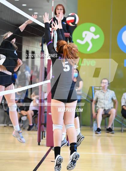Thumbnail 3 in Rincon/University vs. Cactus (EPIC Tournament Chandler Prep Invite) photogallery.