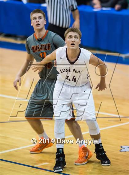 Thumbnail 1 in Wasatch Academy vs. Lone Peak (FreeTaxUSA Shootout) photogallery.