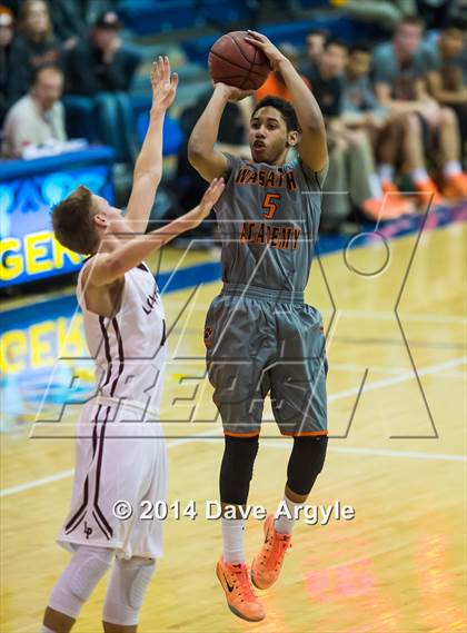 Thumbnail 1 in Wasatch Academy vs. Lone Peak (FreeTaxUSA Shootout) photogallery.