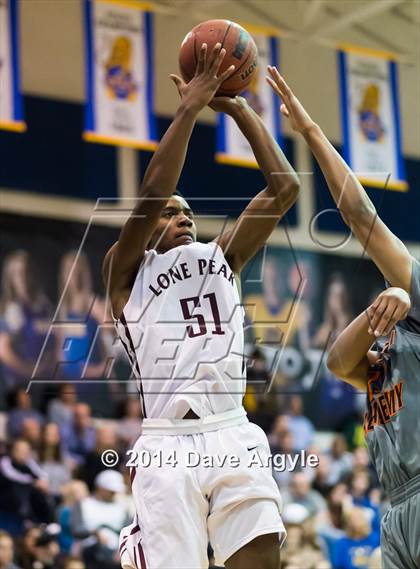 Thumbnail 1 in Wasatch Academy vs. Lone Peak (FreeTaxUSA Shootout) photogallery.