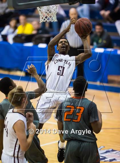 Thumbnail 1 in Wasatch Academy vs. Lone Peak (FreeTaxUSA Shootout) photogallery.