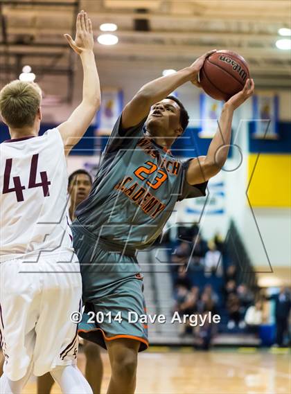 Thumbnail 1 in Wasatch Academy vs. Lone Peak (FreeTaxUSA Shootout) photogallery.