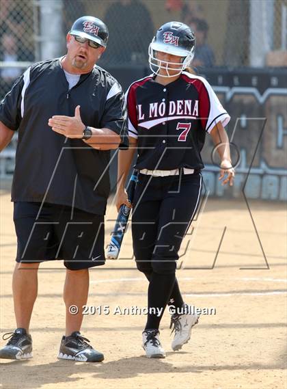 Thumbnail 2 in El Modena vs Huntington Beach (CIF SS 2nd Round Playoff) photogallery.