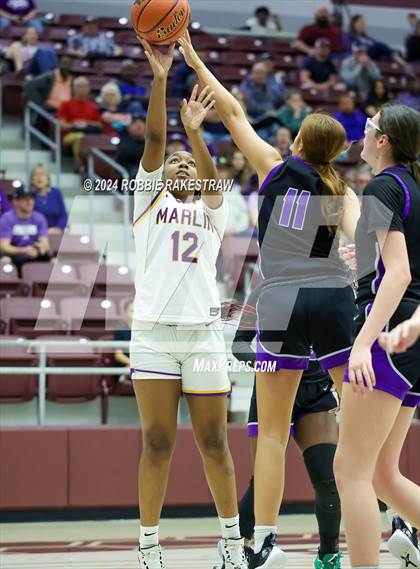 Thumbnail 1 in Marlin vs. Douglass (UIL 2A Regional Semifinal Playoff) photogallery.