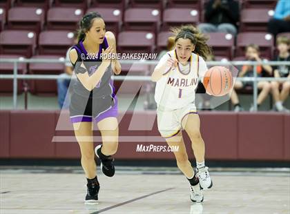 Thumbnail 3 in Marlin vs. Douglass (UIL 2A Regional Semifinal Playoff) photogallery.