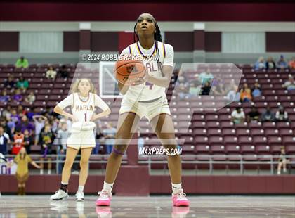 Thumbnail 3 in Marlin vs. Douglass (UIL 2A Regional Semifinal Playoff) photogallery.