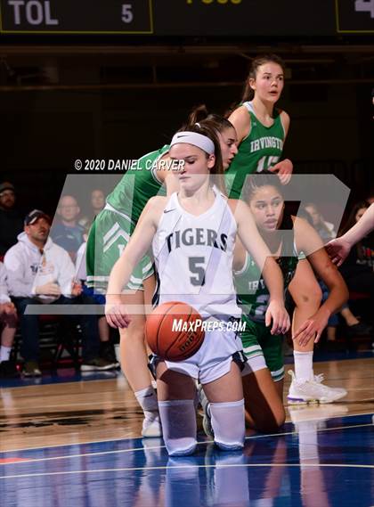 Thumbnail 3 in Putnam Valley vs. Irvington (Section 1 Class B Final) photogallery.