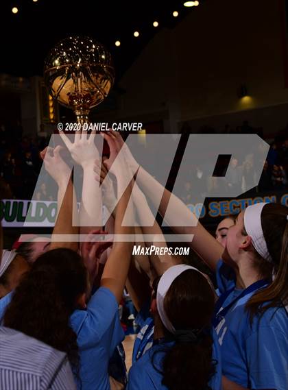 Thumbnail 2 in Putnam Valley vs. Irvington (Section 1 Class B Final) photogallery.