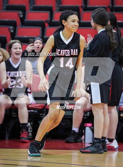 Thumbnail 3 in Pahranagat Valley vs. Beaver Dam (NIAA Class 1A State Girls Quarterfinal) photogallery.