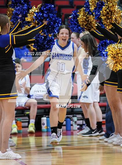Thumbnail 2 in Pahranagat Valley vs. Beaver Dam (NIAA Class 1A State Girls Quarterfinal) photogallery.