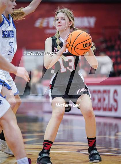 Thumbnail 3 in Pahranagat Valley vs. Beaver Dam (NIAA Class 1A State Girls Quarterfinal) photogallery.