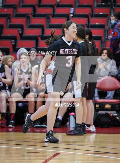 Thumbnail 1 in Pahranagat Valley vs. Beaver Dam (NIAA Class 1A State Girls Quarterfinal) photogallery.