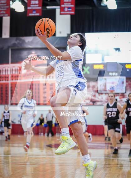 Thumbnail 3 in Pahranagat Valley vs. Beaver Dam (NIAA Class 1A State Girls Quarterfinal) photogallery.