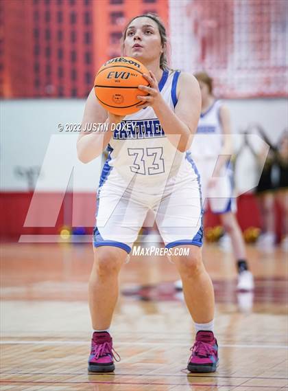 Thumbnail 3 in Pahranagat Valley vs. Beaver Dam (NIAA Class 1A State Girls Quarterfinal) photogallery.