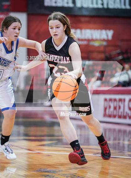 Thumbnail 3 in Pahranagat Valley vs. Beaver Dam (NIAA Class 1A State Girls Quarterfinal) photogallery.