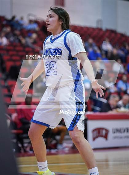 Thumbnail 1 in Pahranagat Valley vs. Beaver Dam (NIAA Class 1A State Girls Quarterfinal) photogallery.