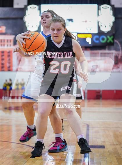 Thumbnail 3 in Pahranagat Valley vs. Beaver Dam (NIAA Class 1A State Girls Quarterfinal) photogallery.
