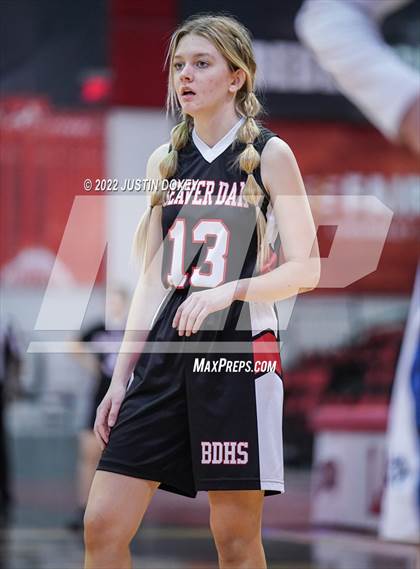 Thumbnail 2 in Pahranagat Valley vs. Beaver Dam (NIAA Class 1A State Girls Quarterfinal) photogallery.
