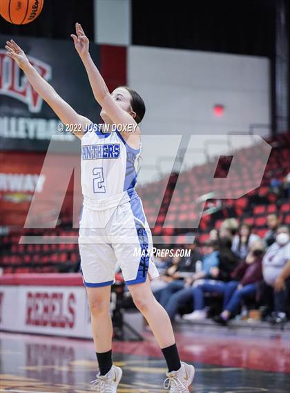 Thumbnail 1 in Pahranagat Valley vs. Beaver Dam (NIAA Class 1A State Girls Quarterfinal) photogallery.