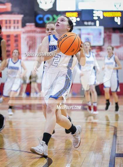 Thumbnail 1 in Pahranagat Valley vs. Beaver Dam (NIAA Class 1A State Girls Quarterfinal) photogallery.