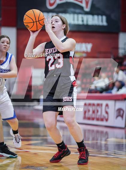 Thumbnail 1 in Pahranagat Valley vs. Beaver Dam (NIAA Class 1A State Girls Quarterfinal) photogallery.