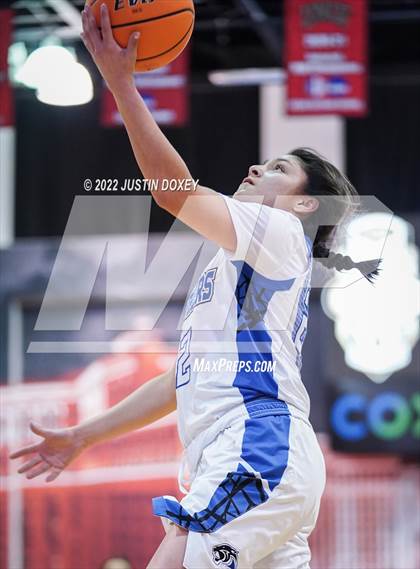 Thumbnail 3 in Pahranagat Valley vs. Beaver Dam (NIAA Class 1A State Girls Quarterfinal) photogallery.