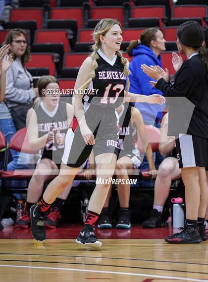 Thumbnail 2 in Pahranagat Valley vs. Beaver Dam (NIAA Class 1A State Girls Quarterfinal) photogallery.