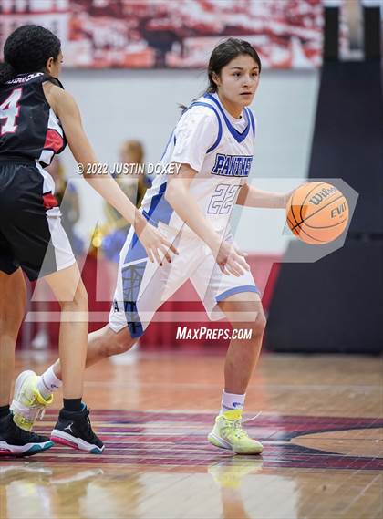 Thumbnail 1 in Pahranagat Valley vs. Beaver Dam (NIAA Class 1A State Girls Quarterfinal) photogallery.