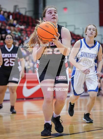 Thumbnail 3 in Pahranagat Valley vs. Beaver Dam (NIAA Class 1A State Girls Quarterfinal) photogallery.