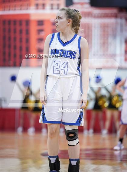 Thumbnail 1 in Pahranagat Valley vs. Beaver Dam (NIAA Class 1A State Girls Quarterfinal) photogallery.