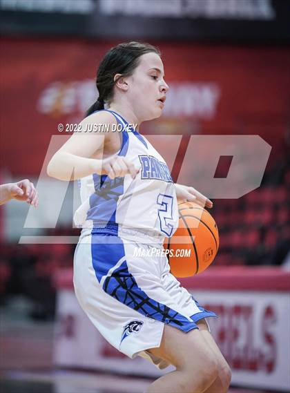 Thumbnail 3 in Pahranagat Valley vs. Beaver Dam (NIAA Class 1A State Girls Quarterfinal) photogallery.