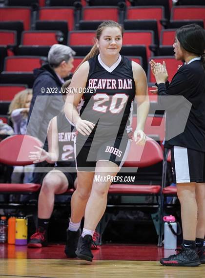 Thumbnail 1 in Pahranagat Valley vs. Beaver Dam (NIAA Class 1A State Girls Quarterfinal) photogallery.