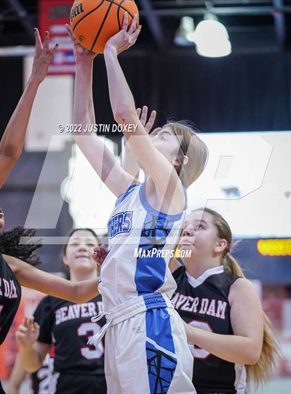 Thumbnail 3 in Pahranagat Valley vs. Beaver Dam (NIAA Class 1A State Girls Quarterfinal) photogallery.