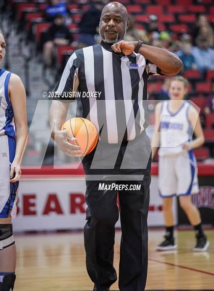 Thumbnail 2 in Pahranagat Valley vs. Beaver Dam (NIAA Class 1A State Girls Quarterfinal) photogallery.