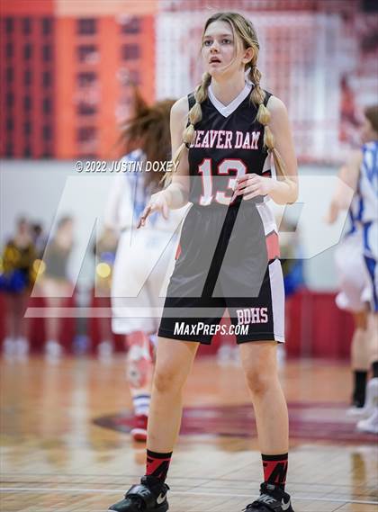 Thumbnail 3 in Pahranagat Valley vs. Beaver Dam (NIAA Class 1A State Girls Quarterfinal) photogallery.