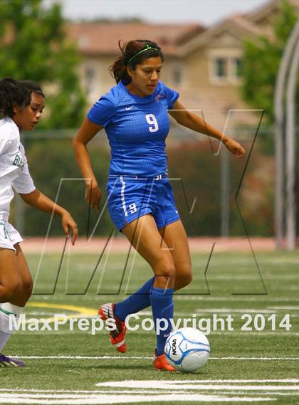 Thumbnail 3 in Manteca vs Christian Brothers (CIF SJS D3 final) photogallery.