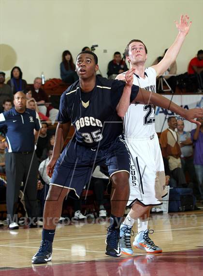 Thumbnail 2 in Loyola vs. St. John Bosco (Fairfax State Preview) photogallery.