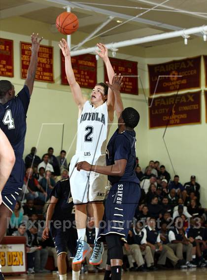 Thumbnail 1 in Loyola vs. St. John Bosco (Fairfax State Preview) photogallery.