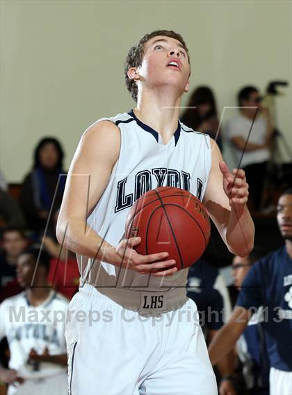 Thumbnail 3 in Loyola vs. St. John Bosco (Fairfax State Preview) photogallery.