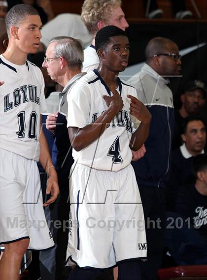 Thumbnail 2 in Loyola vs. St. John Bosco (Fairfax State Preview) photogallery.