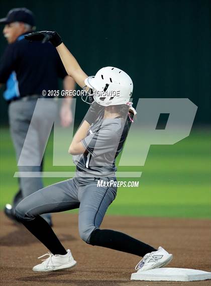Thumbnail 3 in Plano West vs Guyer (UIL 6ASoftball  Bi-District Playoff Division II) photogallery.