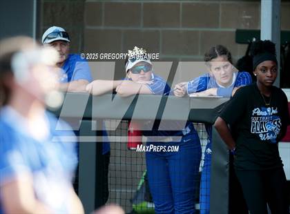 Thumbnail 3 in Plano West vs Guyer (UIL 6ASoftball  Bi-District Playoff Division II) photogallery.