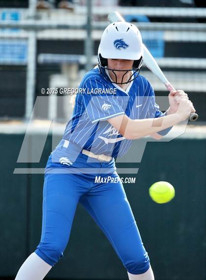 Thumbnail 2 in Plano West vs Guyer (UIL 6ASoftball  Bi-District Playoff Division II) photogallery.