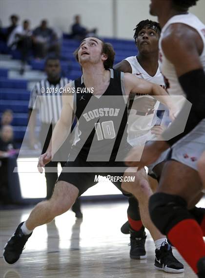 Thumbnail 1 in Brighton vs. Houston (Oseman Insurance Holiday Hoops) photogallery.