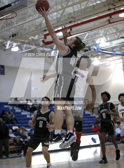 Thumbnail 2 in Brighton vs. Houston (Oseman Insurance Holiday Hoops) photogallery.